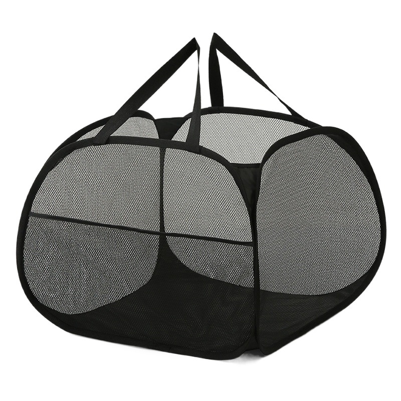 Cesto para Ropa Sucia de Gran Capacidad (90L), Plegable, con Amplia Abertura, para Ropa Sucia, Juguetes y Almacenamiento