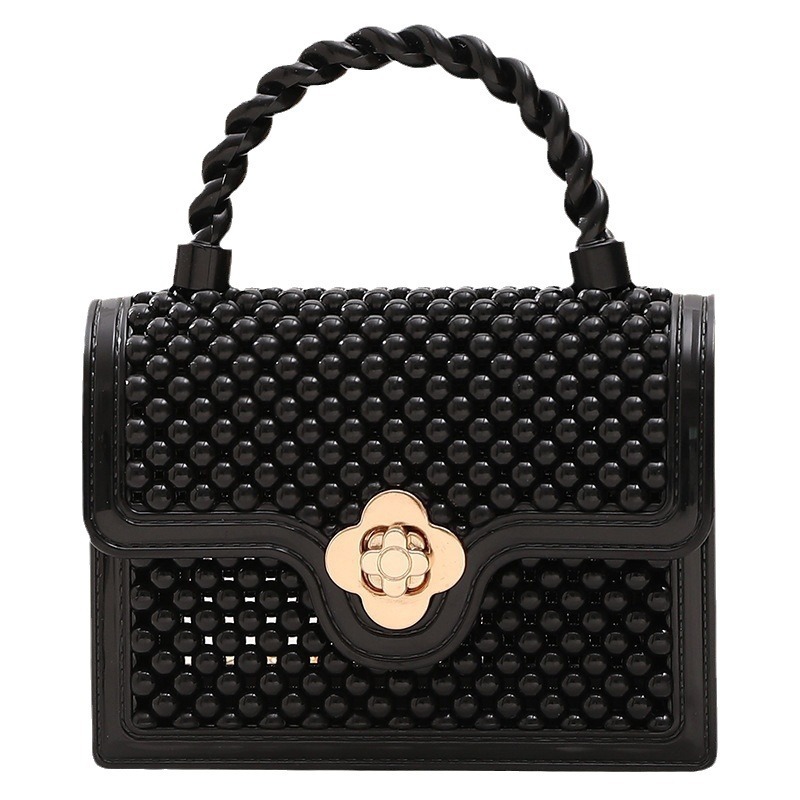 Bolso de Gelatina Calado para Mujer de PVC, para Uso Diario image 6