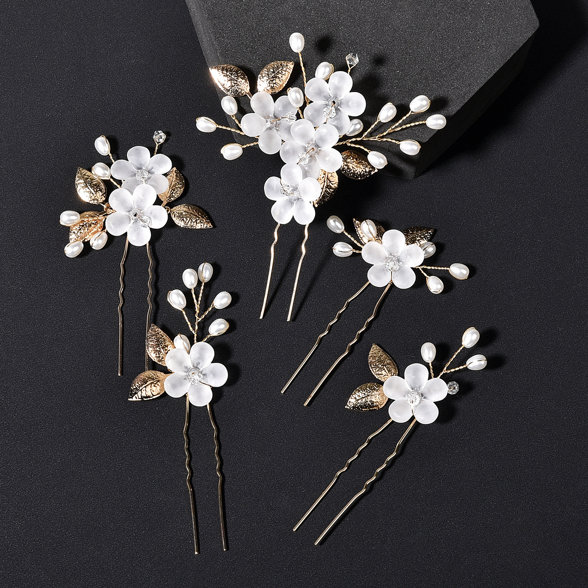 Fairy Style Flower Alloy Hairpin display picture 6