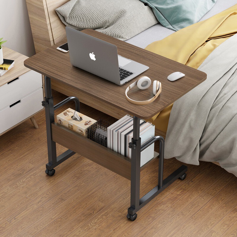 Bedside Table Movable Simple Small Table Bedroom Home Student Desk Simple Lifting Dormitory Lazy Computer Desk