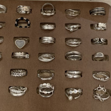 �n��С���OӋ�н�ָŮ925���y�䵭�L����ɫ�͹�ָ�hʳָ�����Ʒ