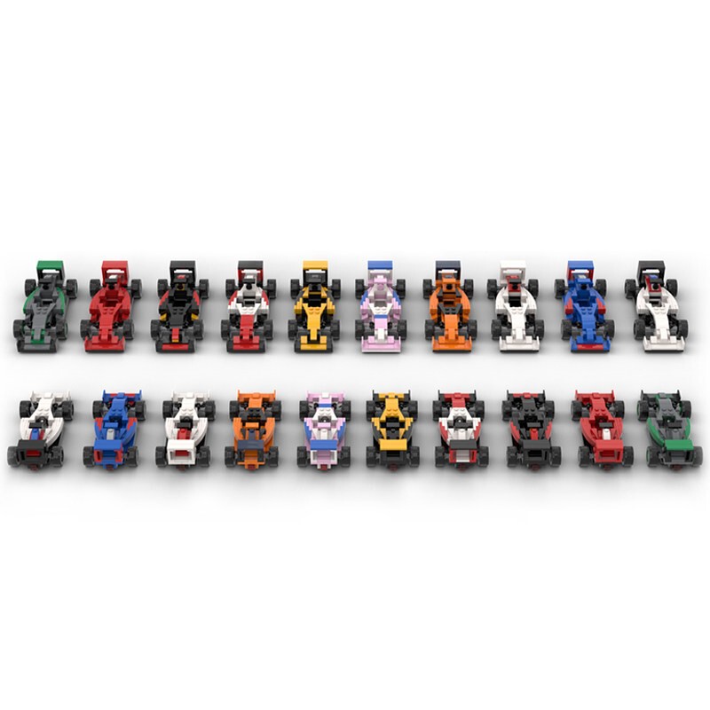 Cross-Border Hot-Selling Moc-21022 Formula One Racing Car Model, Boys' Toy Compatible with Lego Figures Cross-Border Hot-Selling Moc-21022 Formula One Racing Car Model, Boys' Toy Compatible with Lego Figures