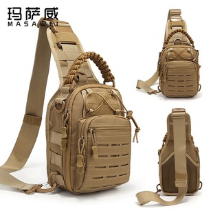 Source Factory Direct Hair Multifunctional Tactical Chest Bag Outdoor Sports Cycling Waterproof Chest Bag Men's Shoulder Crossbody Bag