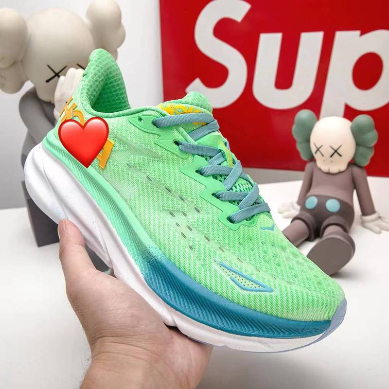 Putian Clifton 9 Men's and Women's Red Card Running Shoes, Sports Shoes, Outdoor Casual Lightweight Breathable Couple Shoes