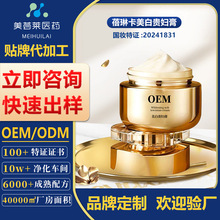 贵妇膏贴牌熊果甘抗皱紧致面霜定制斑祛痘膏素颜霜化妆品加工厂