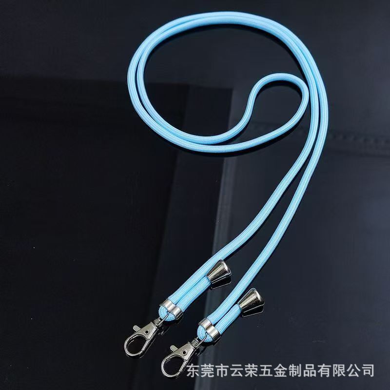 Long Woven Mobile Phone Bag Strap for Men and Women, Simple Mobile Phone Lanyard, Universal Simple Solid Color Adjustable Strap for Cross-Body Wear