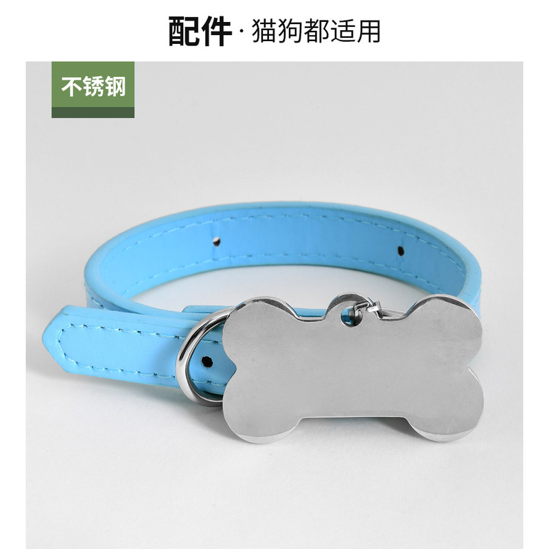 户外宠物用品可配项圈防走失身份吊牌骨头形挂牌可刻字识别牌货源|undefined
