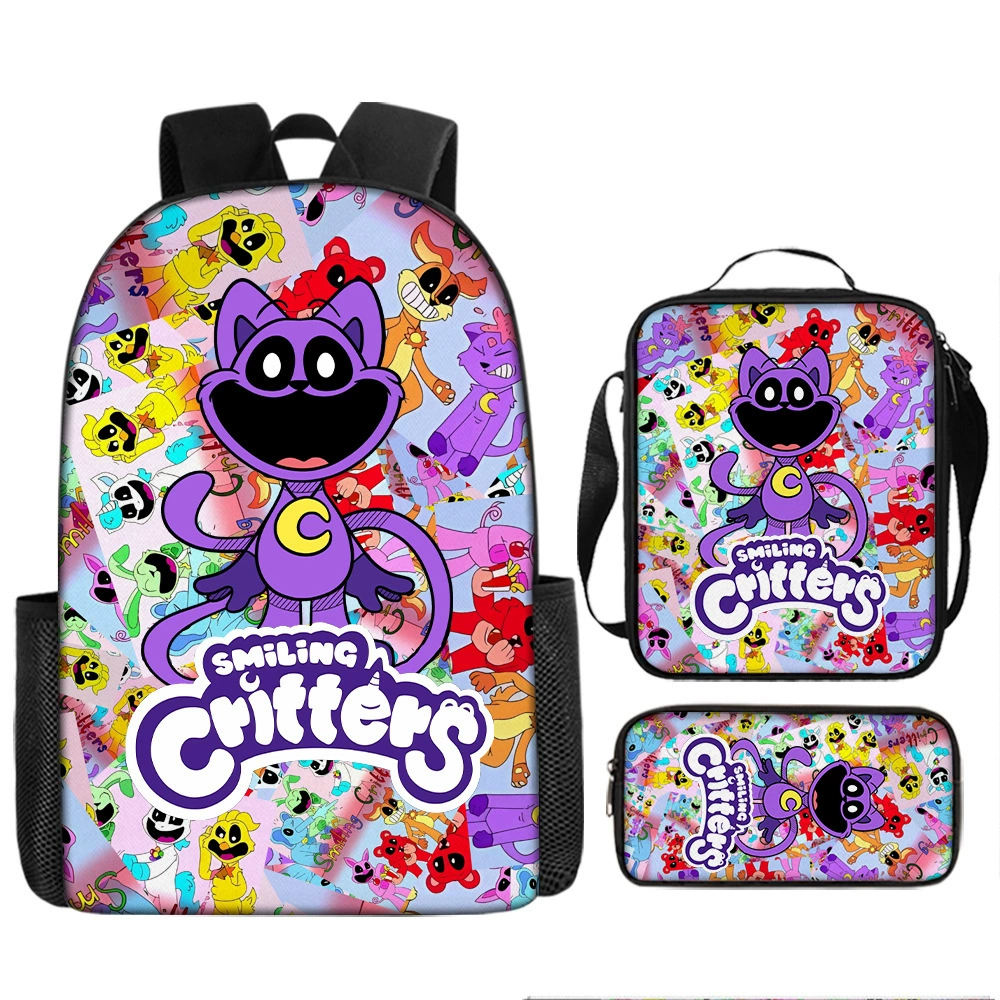 Cartoon school bag, card holder, children's backpack