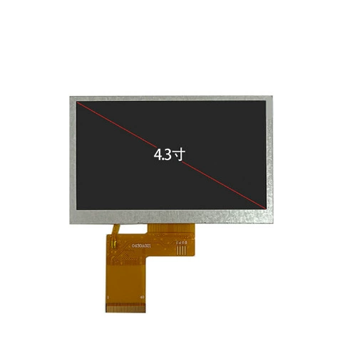 4.3-дюймовый IPS LCD экран TFT дисплей разрешение 480x272 RGB цветной экран с подсветкой, может быть оснащён сенсорным емкостным экраном