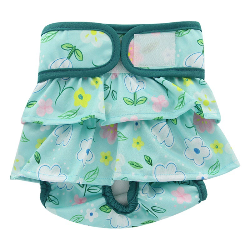 Юбка женская для собак тканевый подгузник Guowshell физиологические штаны для собак моющиеся подгузники для собак против домогательств в физиологический период