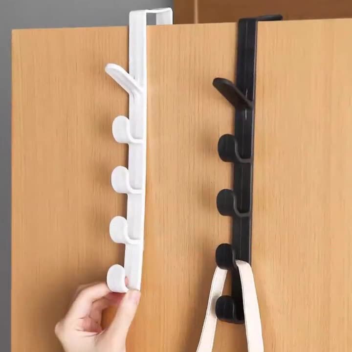 Door Hook Punch-free Wall Hanger Artifact Door Hanger Wall Hanger Strong Seamless Clothes Hood Clothes Hook