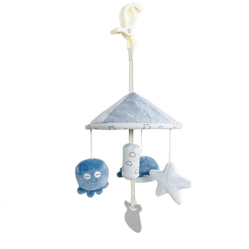 Newborn ocean forest animal stroller hanging umbrella bed hanging 0-1 year old baby rattle baby bed bell toy