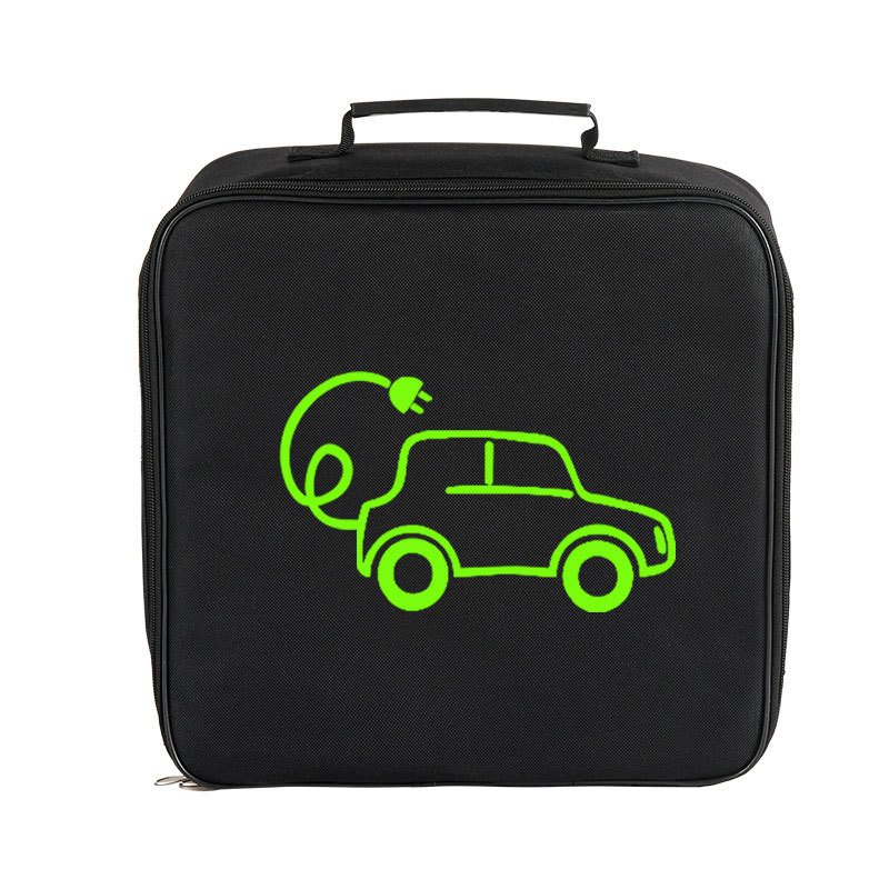 En stock al por mayor bolsa de pistola de carga de coche caja de almacenamiento de tronco universal nueva bolsa de almacenamiento de cargador de coche de energía