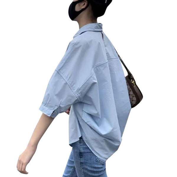 White summer spring design shirt
