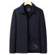 Men's Lap Collar Jacket 2025 Spring New Men's Middle-aged and Elderly Business Casual Simple Comfortable Dad Jacket