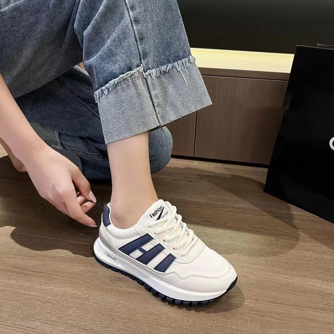 Zapatos deportivos para mujer, zapatos de baloncesto, zapatillas de deporte, zapatillas de deporte sintéticas fáciles de limpiar_voghion.com