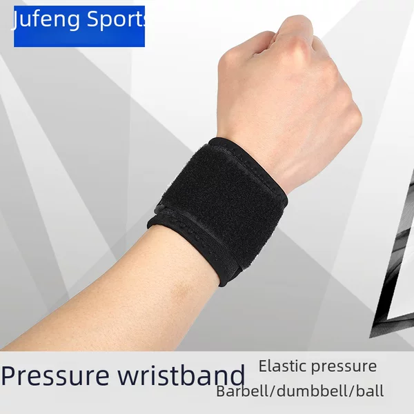 Adjustable Compression Wristbands for Men and Women to Prevent Sprains, Suitable for Weightlifting, Basketball, Badminton, and Fitness, with Wrap-Around Wrist Support