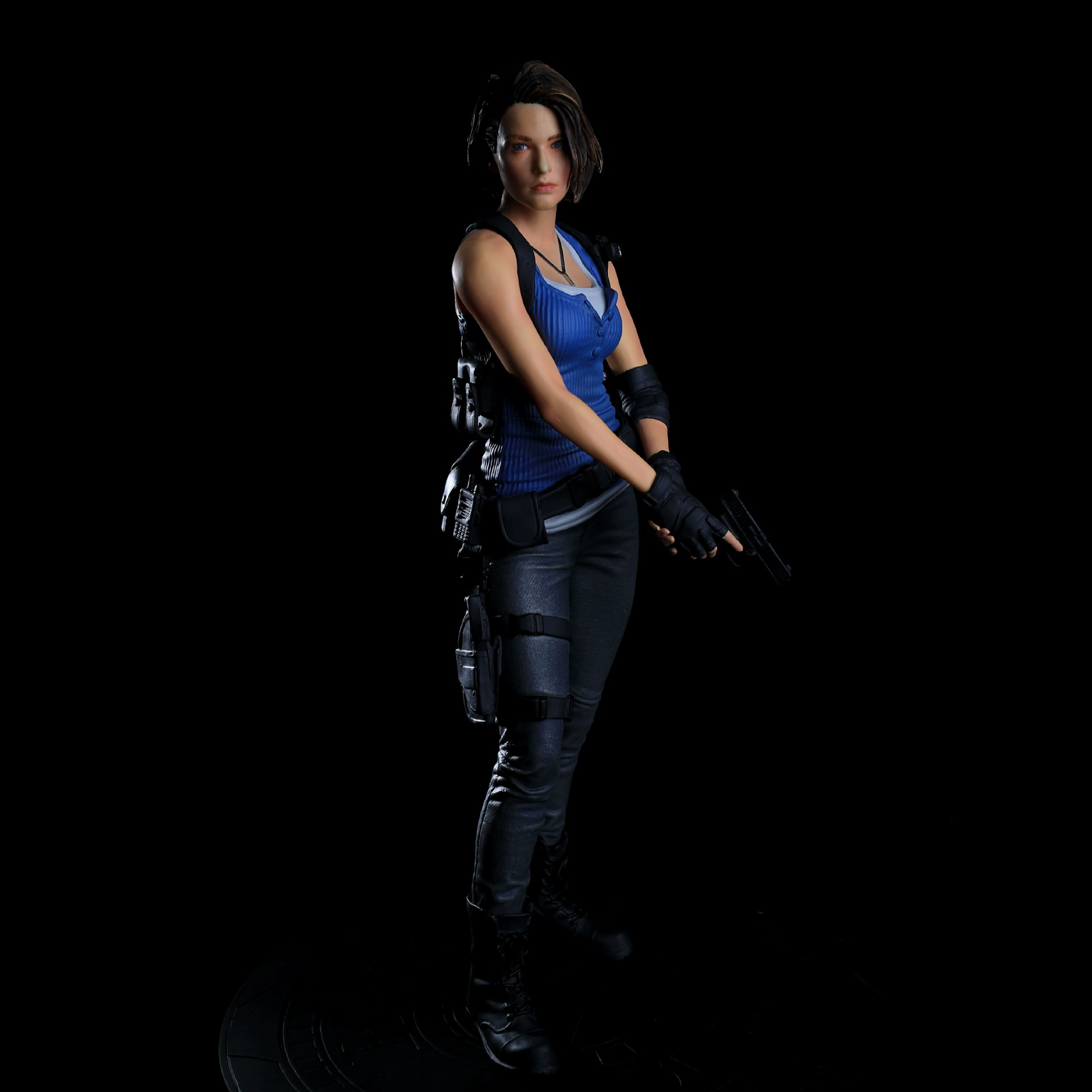Фигурка (Resident Evil) Lyon / Ada / Gil — ПВХ, 30 см, окрашенная коллекционная модель