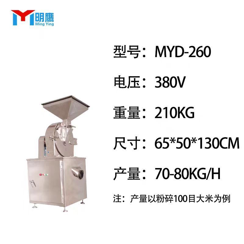 明鷹粉砕機ステンレス粉砕機万能粉砕機食品五穀雑穀化学工業粉砕機|undefined