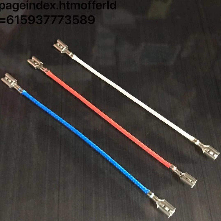 В наличии поставка рисоварки Внутренний провод термостойкий провод электрическая плита вилка провод 4,8 вилка Пружинная Вилка провод