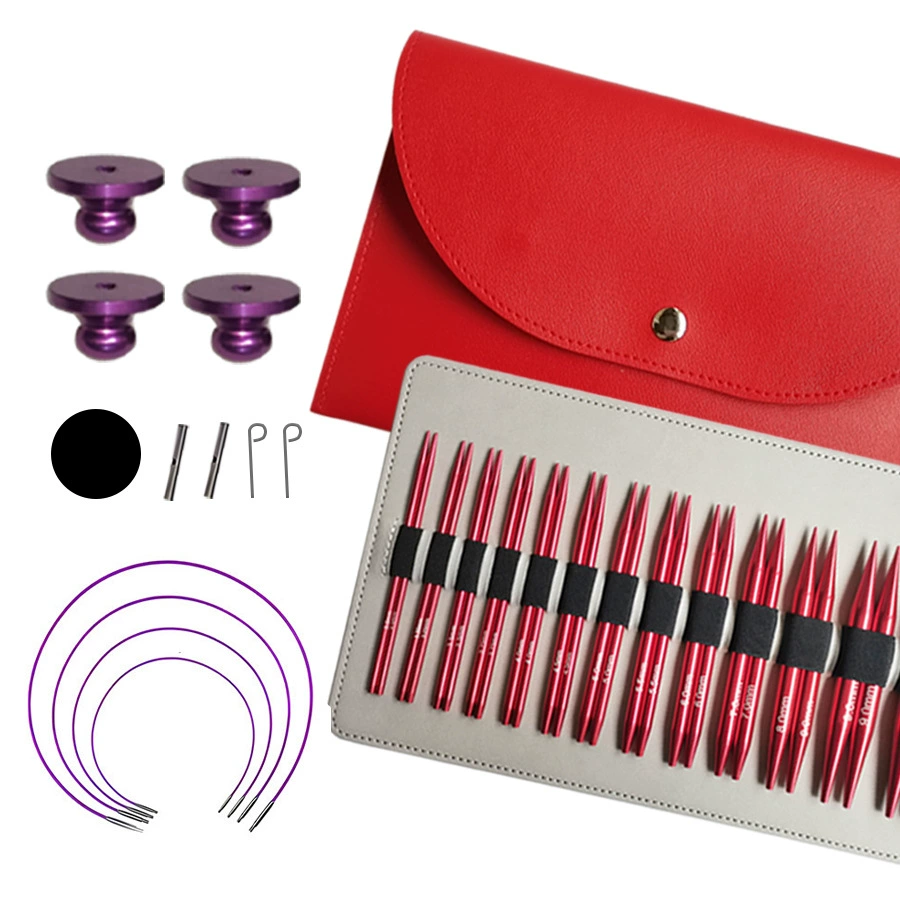 Трансграничный горячий продавать китайский красный кольцо иглы изысканный Высококачественный свитер Игла костюм 13 пар кольцо Игла костюм