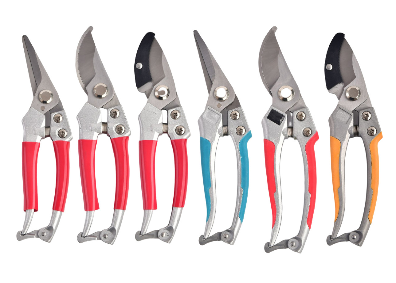 8”锌合金园艺剪刀，厂家供应 修枝剪 花园剪刀 摘果剪刀