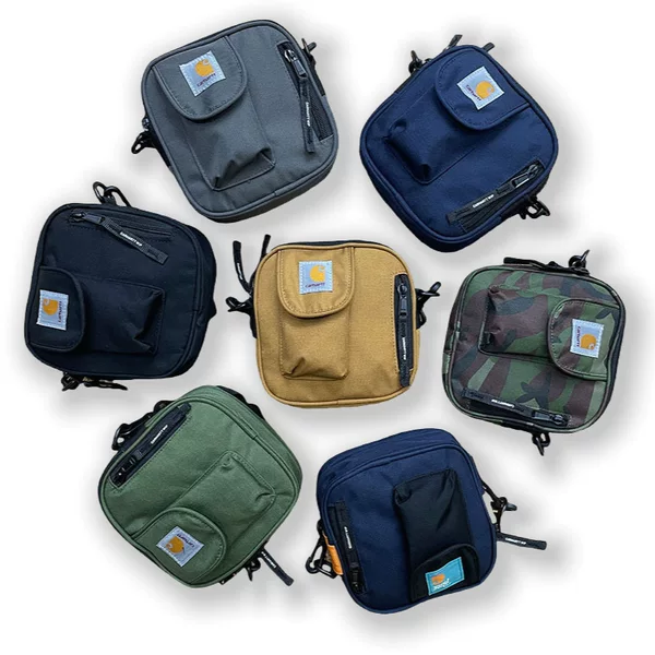 Carhartt Wip Portable Waterproof Hip-Hop Trendyy Crossbody Bag Square Bag Storage Lightweight