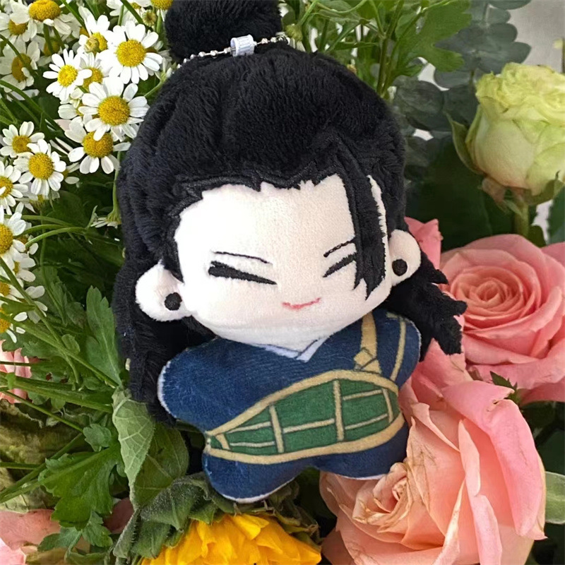 Muñeca hechiza, animación manual, juguetes de peluche periféricos, cinco muñecas Wu Wu, colgante pequeño, regalo de cumpleaños, muñeca al por mayor