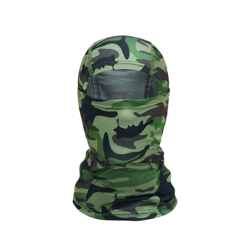 Cross-border Amazon outdoor cycling sunscreen ice silk mask dustproof and windproof hood breathable quick-drying chief hat