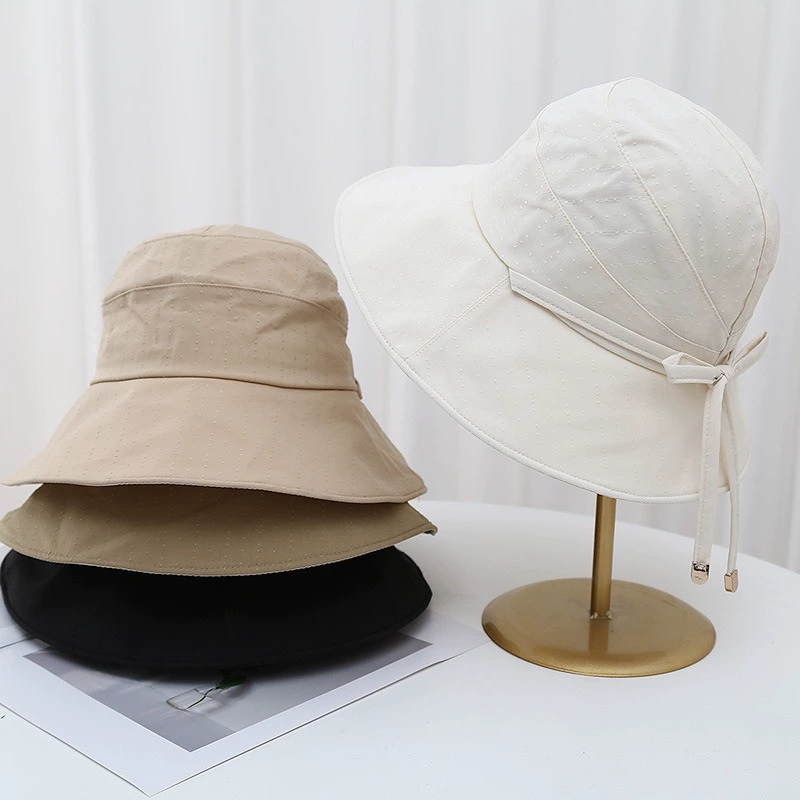 Корейская версия шнуровой шляпы для девочек весной и летом