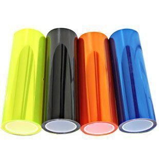30 x120cm car headlight color changing film, brake light sticker, tail light color changing film, car light film 12 colors