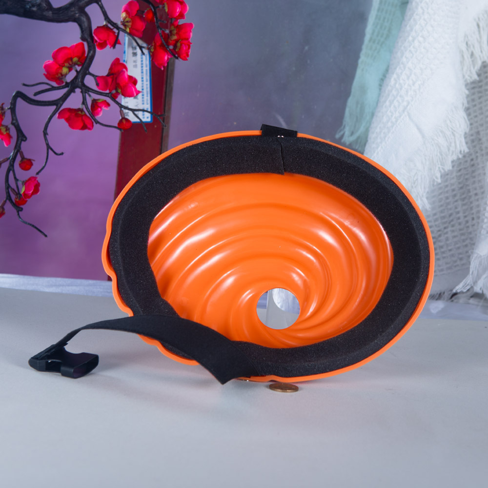 Japan Anime Cartoons Unisex Tobi Obito Akatsuki Ninja Madara Maskerade Cosplay Vollgesichts-Harz-Party-Maske – Detail 9