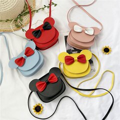 新しい子供用バッグ、リボンショルダーバッグ、ストリートファッションクロスボディバッグ、小銭入れ、女の子用ミニバッグ、プリンセスバッグ