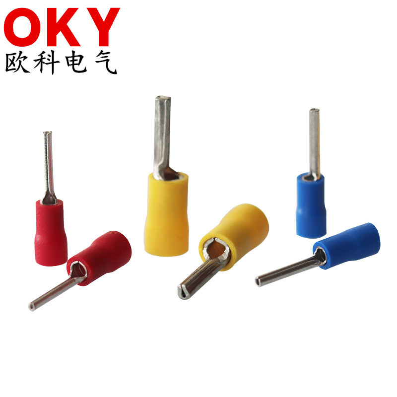 针型线鼻子PTV针形冷压接线端子 针型预绝缘端子接线端头铜线耳鼻