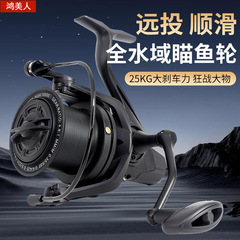 釣り道具卸売NGKブラックウォリアー隙間なしメタルスピニングリール遠投リール大型魚海釣りアンカー魚専用リール