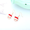 Accessory, Christmas earrings, European style, wholesale