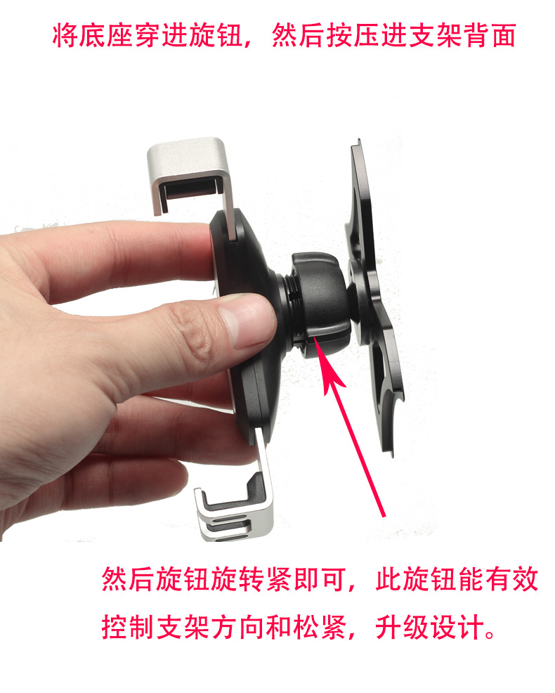 Suitable for Audi A3/S3/Q2L car mobile phone bracket air outlet Gravity navigation bracket car modification