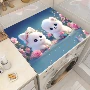 家用冰箱床头柜盖布