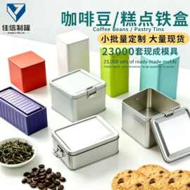 马口铁集装箱铁盒大号创意礼品收纳盒集装箱模型金属盒源头厂家