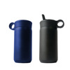Double-layer thermos stainless steel, small glass with glass suitable for men and women