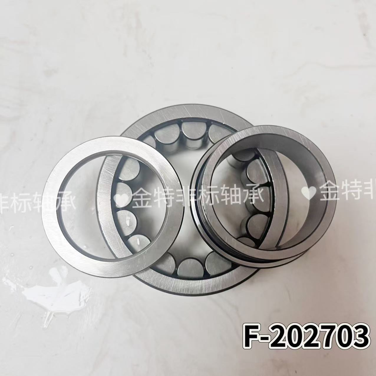 圆柱滚子非标NUPK2205S6汽车变速箱轴承里眼一面带挡边 一面带片