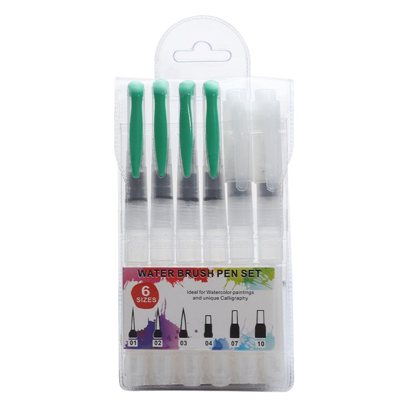 Source in stock solid watercolor water pen watercolor painting writing brush large capacity water storage pen nylon wool water pen