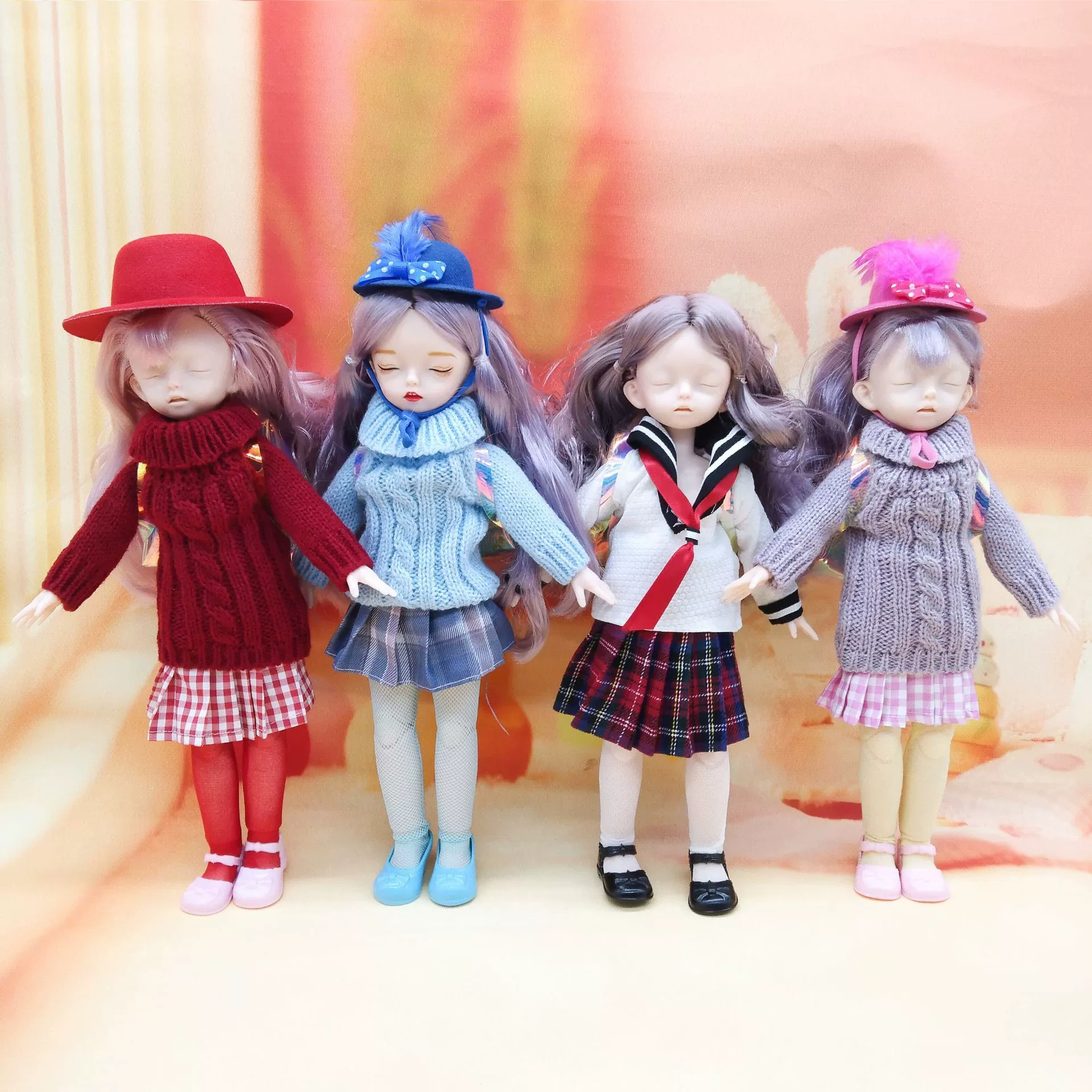 Игрушка, кукла, реалистичные ложные ресницы, 30 см