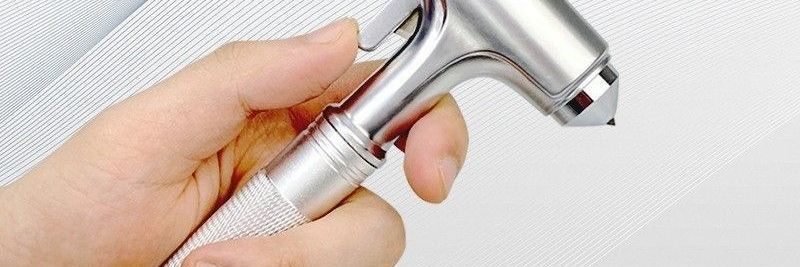 Multifunctional 3-in-1 Car Safety Hammer for Window Glass, Car-mounted Hammer for Breaking Windows and Escape, Other Tungsten Steel