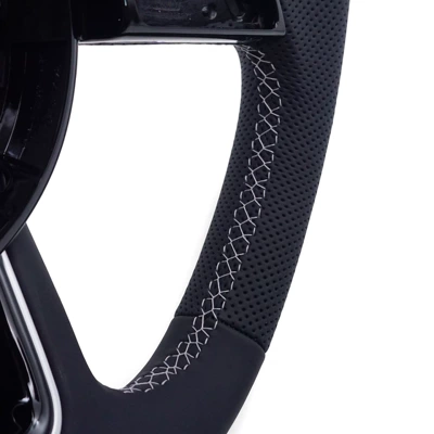 Leather Steering Wheel with Standard – Steering wheel