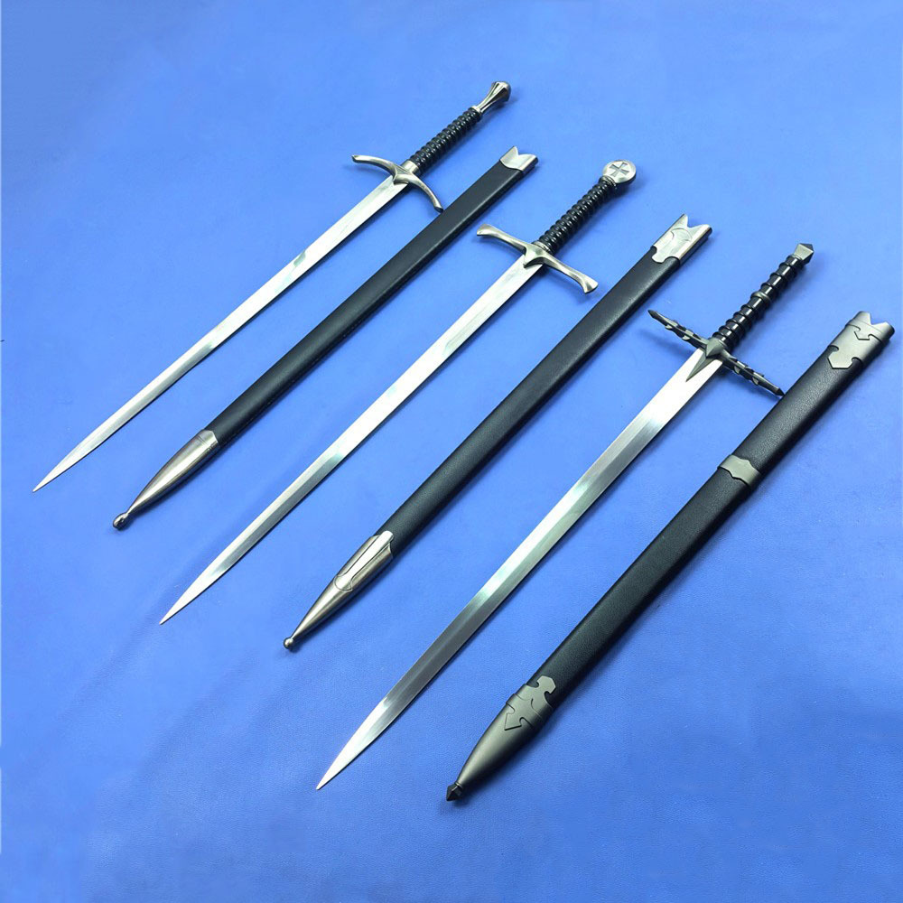 影视刀剑cosplay道具指环王魔戒双手剑阿拉贡甘道夫戒灵剑未开刃