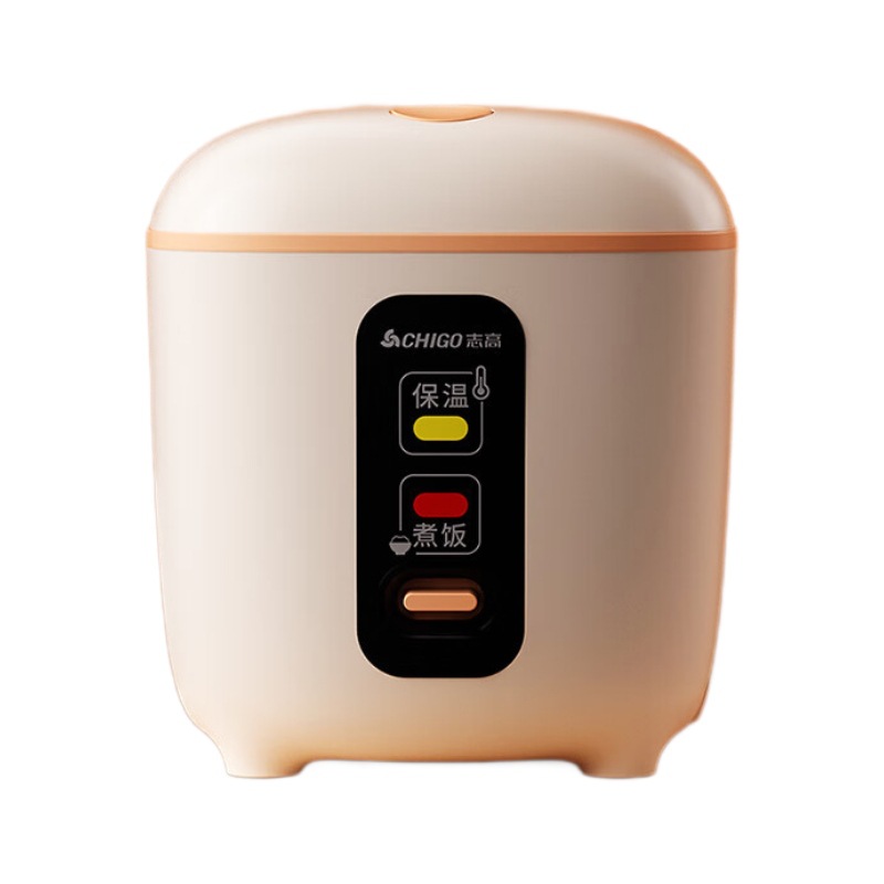 Olla arrocera Chigo 1.2L mini olla arrocera pequeña olla arrocera de cocción doméstica para dormitorio de baja potencia image 5