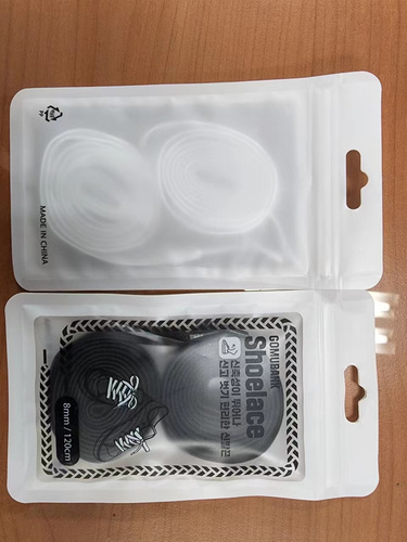 Shoelace adaption opp bag pearlescent bag capsule cross-border packaging bottle plastic bottle plastic bag packaging bag