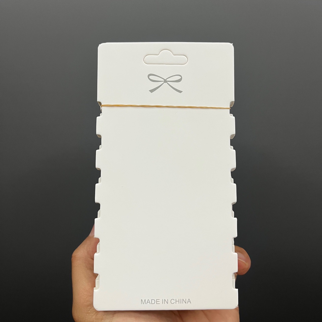 KP1029六卡位蝴蝶谷工字卡发饰包装卡片手链卡纸缠绕卡头领结吊牌