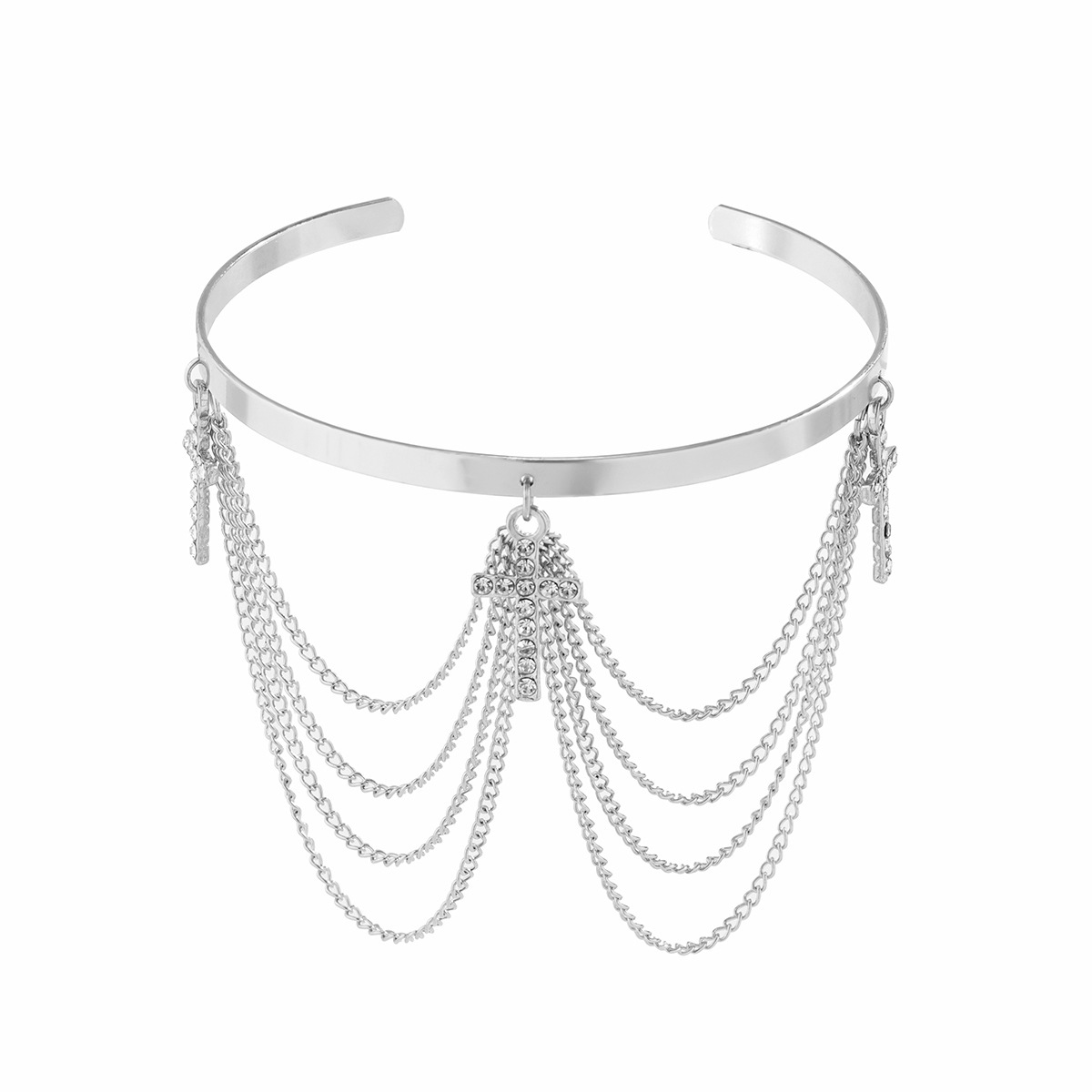 1 Piece Fashion Tassel Alloy Plating Artificial Rhinestones Womenu0027S Bracelets